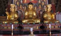 상원사 목조문수보살좌상 보물지정 예고