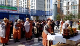 금산사 신도심 포교당 수현사 공사 ‘척척’