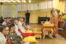 30사단 92여단 호국쌍용사 신축 법당 낙성