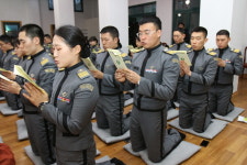 육사 73기 졸업법회...58명 불자 신임장교 배출