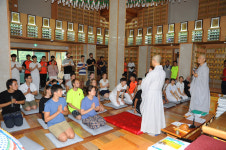 대구 태권도대회 선수들, 템플스테이 체험