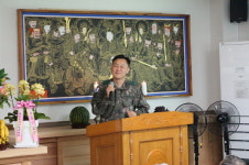 정읍 군부대 105연대 호국사 봉축법회 열어