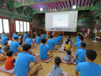 엄마는 모르는 사찰에서 아빠와 함께하는 1박2일