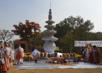 동온마을법인 | 연꽃마을, 연꽃탑 제막식 및 법인 사옥 기공식