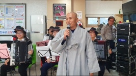 부산 사하구불교聯, 요양병원 작은 음악회