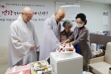 조계종사회복지재단 자원봉사단 9988백수연 개최
