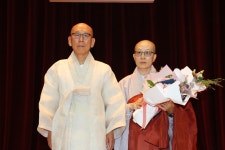 대전 서구노인복지관 신임관장 근석스님 취임