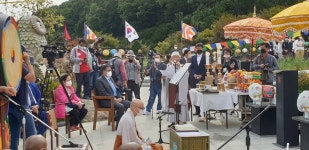 주한네팔대사 부처님 가르침으로 코로나 극복