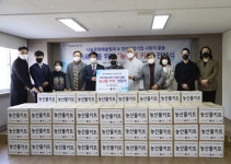 한솔종합사회복지관 청년창업가 후원 받아 농산물 나눠