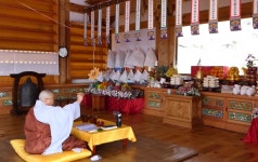 대구 대견사, 나한상 및 산신탱화 점안법회 거행