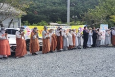 [삼보사찰 천리순례 15일차] 긴장 속 호국성지 도착…통도사까지 70km