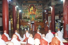 성림당 월산 대종사 제25주기 추모 다례재