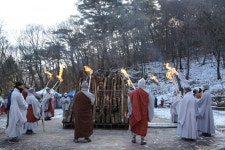 속리산 법주사 원로 월은스님 영결식 엄수