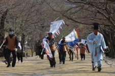 부안 내소사 석포리 당산제 거행