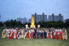 대전불교총연합회, 시민 행복 기원 봉축탑 점등