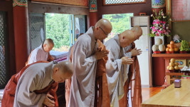 제24교구 정읍 미륵암 백운경안화상 추모다례재 봉행