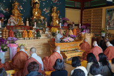 영천 봉황정사 극락전 문수ㆍ보현보살 점안