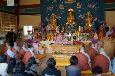 영천 봉황정사 극락전 문수ㆍ보현보살 점안