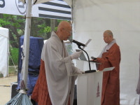 통도사 안적암 회주 도훈스님 영결·다비식 엄수