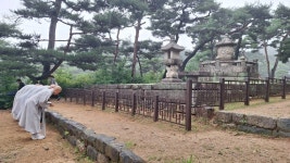 매장문화재특위 현장답사…수장고 벗어나 예경 대상으로 모셔져야