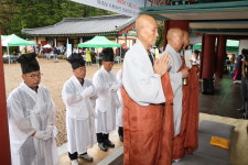 금산 보석사 은행나무 대신제 봉행