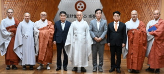 총무원장 진우스님 갈항사지 석탑 환지본처 적극 협력