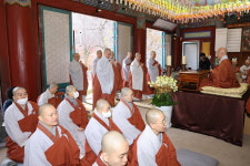 공주 계룡산 동학사, 관허수진 대율사 전계 대법회 봉행