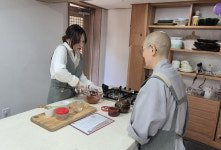해외 파워 인플루언서 한국 사찰음식 체험