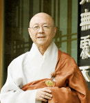 조계종 원로의장 자광대종사 조계종단 화평세상 여는 표상 돼야