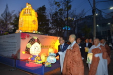 광주불교연합회, 북구 우산근린공원에 봉축탑 점등