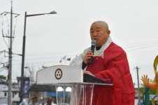 전북봉축위, 전주역 마중길서 봉축기원탑 점등식
