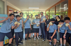 능인학원, 학생과 함께한 사랑의 뻥튀기 행사