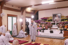 완주 송광사, 금산당 도영대종사 6재 봉행