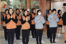 국군간호사관학교 생도, 마곡사에서 불교문화 체험