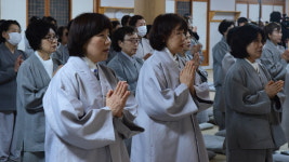 해인총림 방장 대원대종사 마음 비춰 본래 자리 확인하라…오등회원 보설 입재