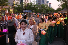 전라북도 봉축위원회, 전주 봉축기원탑 점등식 봉행