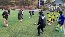 중국 강서성 청소년 클럽 호남대 축구배운다