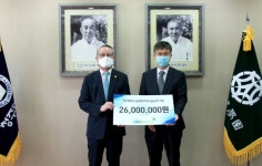 진메디컬, 청주대에 2천600만원 상당 현물 기탁