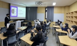 만경여중 학생들, 전공체험 제공한 조선대에 손편지