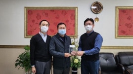 정우화인 김유석 대표,  화학분야 우수인재 양성 위해 군산대학교에 장학금 기부