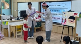 광주여대 치위생학과, 산정초등학교 병설유치원 구강보건교육 지역사회 봉사 실시