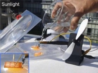 인천대 전기공학과 김준동교수 연구팀, 수중 태양광 에너지 발전... 개발: 세계 최초 수륙양용 태양전지-물속에서 에너지를 생산하는 태양광 기술