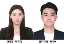 국립공주대 자연과학대학 박진희, 양시혁 대학원생  한국연구재단석사과정생 연구지원장려금지원사업선정