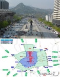 광화문 단계적 교통통제, 프란치스코 교황의 시복식 인파통제 경복궁역 - 광화문역 - 시청역 등 폐쇄