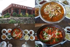 제주산 신선한 요리와 볼만한 바다전망, 올레길7코스맛집 강정포구횟집