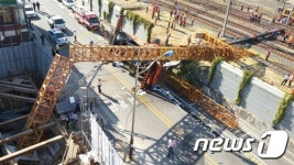 1호선, 부평역 크레인 사고로 운행 중단 ‘인천방향 부천 역-급행 구로까지만 운행’