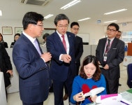 주영섭 중기청장, 부산지역 수출강소기업 현장방문