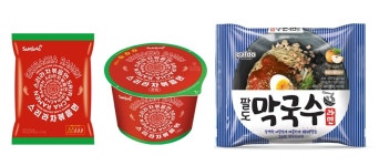 시원한 쫄면부터 막국수까지…여름 라면 전쟁 시작
