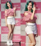 모모랜드 낸시, 초록색 헤어스타일 변신 “매생이 아닌 인어공주”