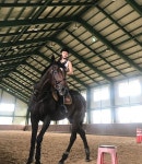 구하라, 승마선수같은 모습 “오랜만에 승마”